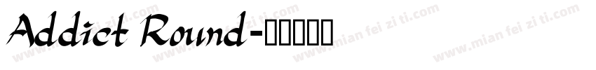 Addict Round字体转换